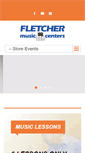 Mobile Screenshot of fletchermusic.com